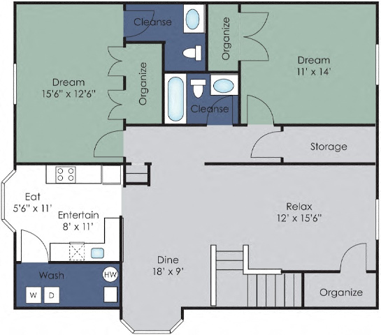 Wythe Plus Floor Plan